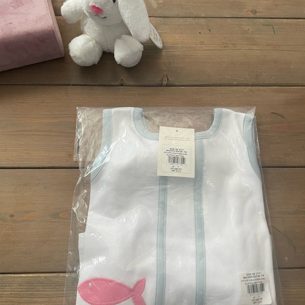 NWT TBBC colorful matching set.